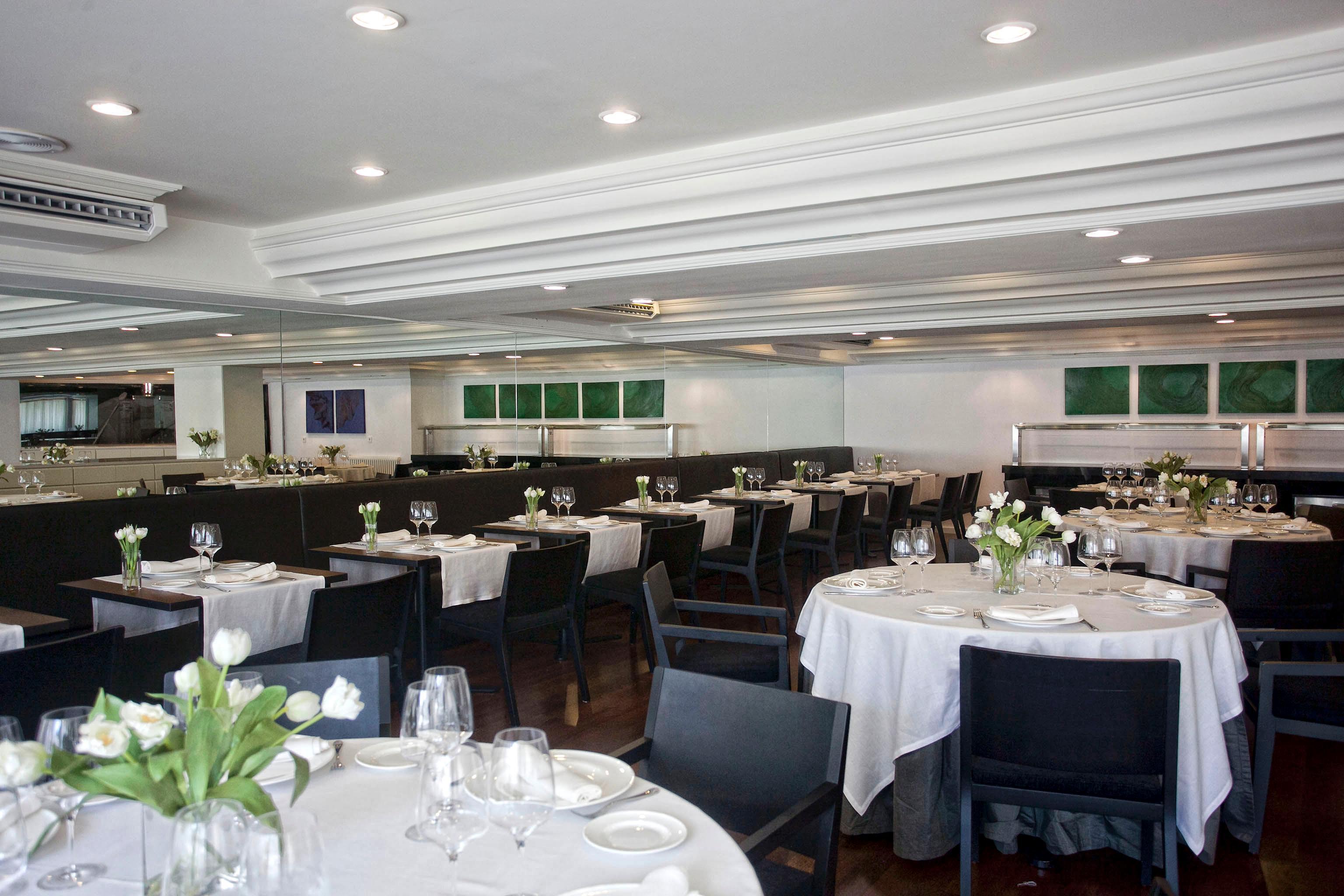Hotel Almirante Ferrol Restoran fotoğraf